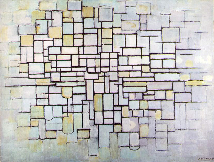 Piet Mondrian (1872-1944) Pommier en fleur 1913